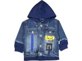 KAMPANYA KAPŞONLU DENIM CEKET